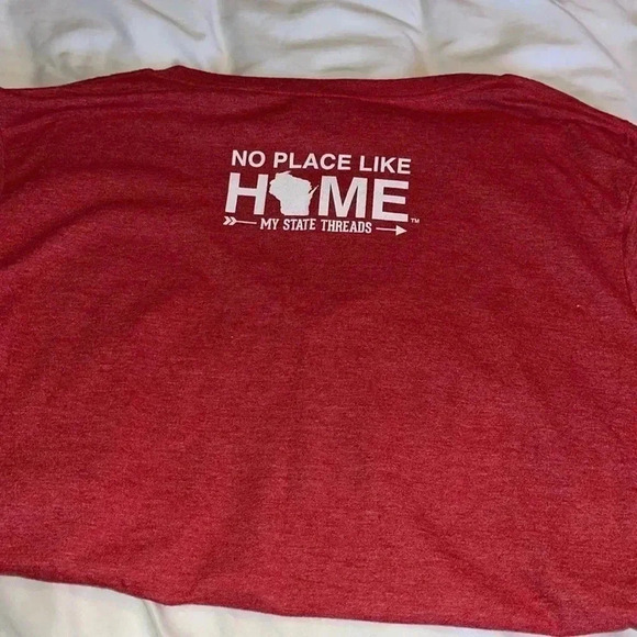 Wisconsin HOME shirt v neck size 2XL - Picture 4 of 4